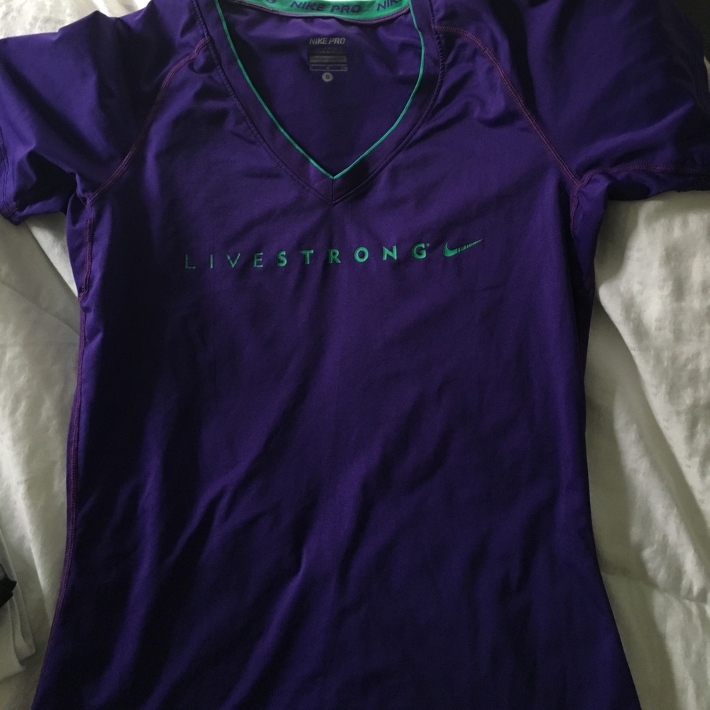 Live strong Nike Pro shirt